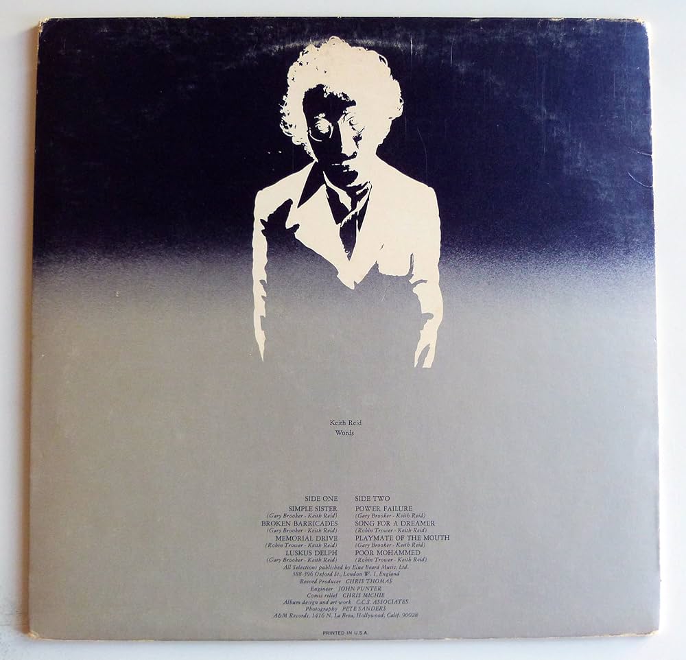 PROCOL HARUM / BROKEN BARRICADES レコード Amazon.co.jp: Broken Barricades: ミュージック